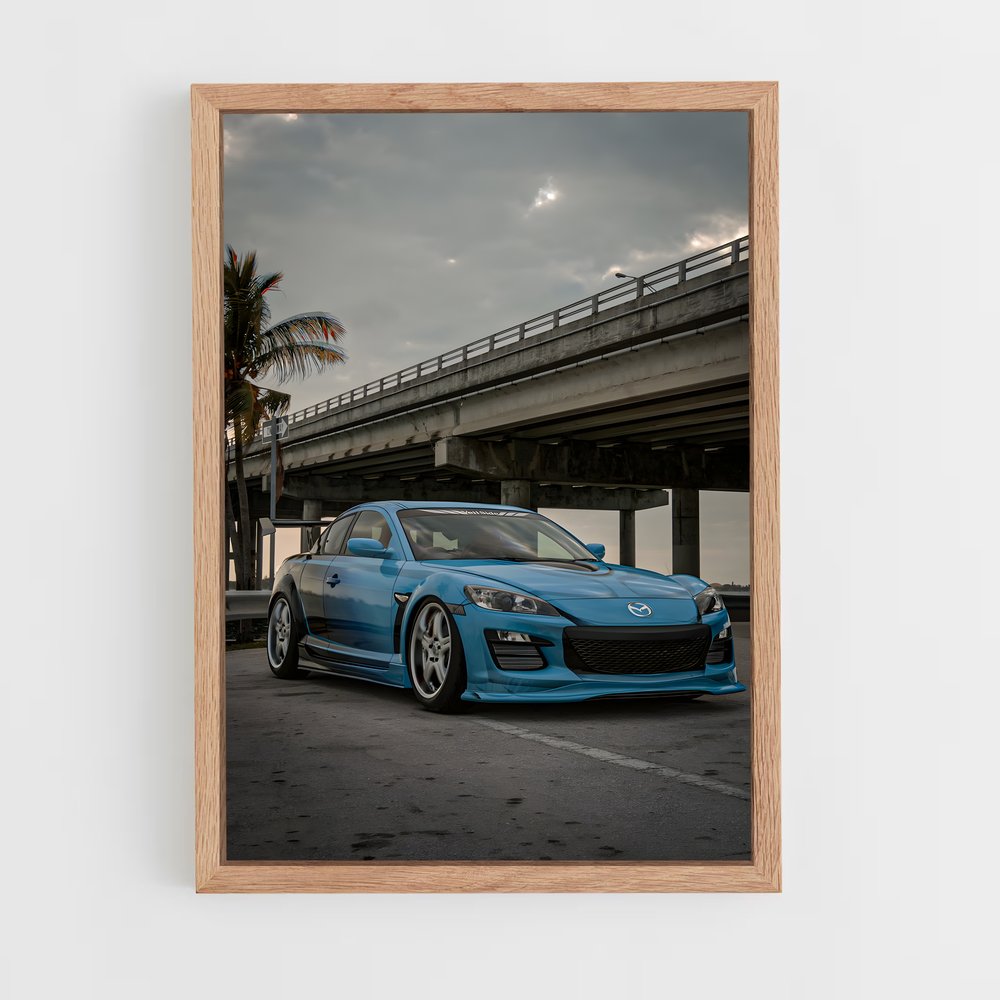 Poster Esprit de la Route – affiche Mazda (vue 4)